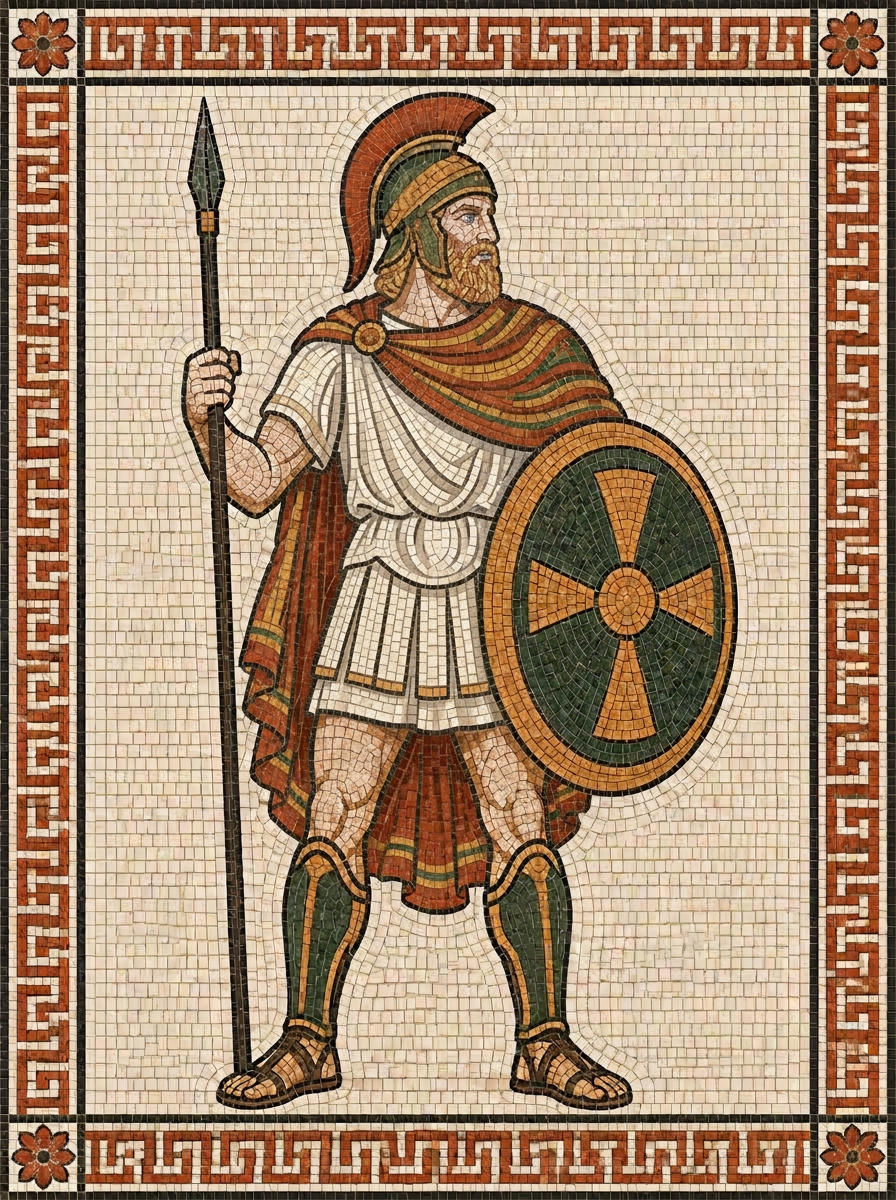 Mosaic of Achaeus