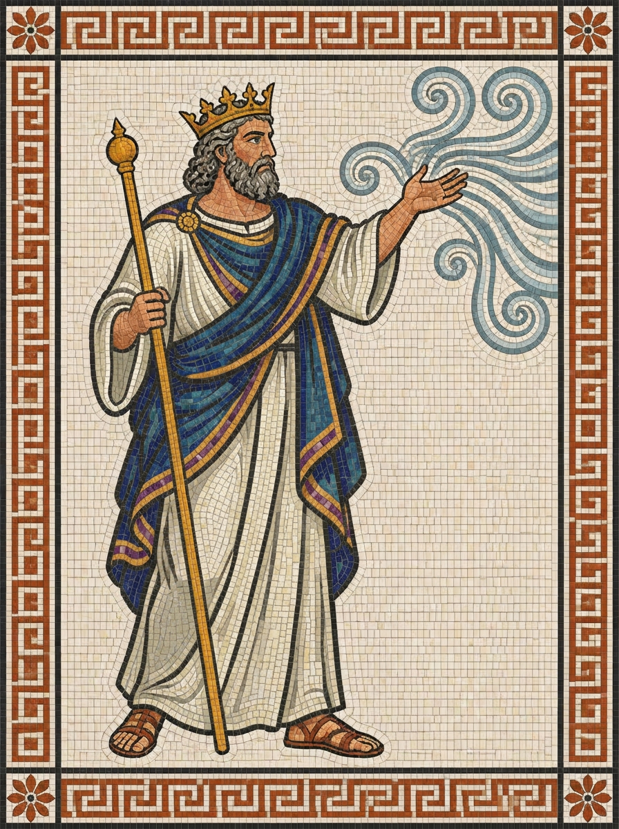 Mosaic of Aeolus