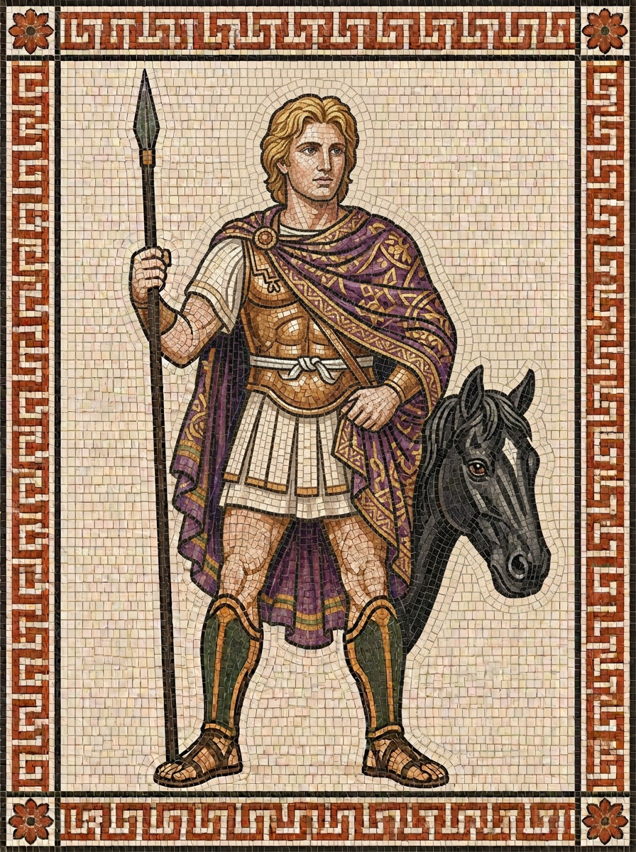 Mosaic of Alexander the Great