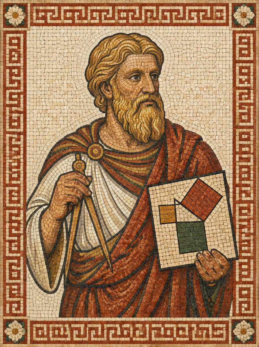 Mosaic of Pythagoras