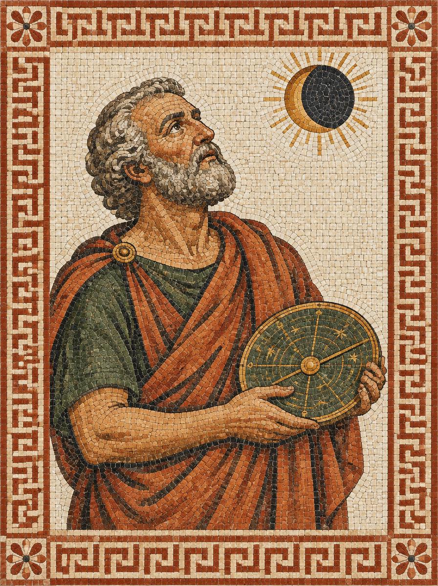 Mosaic of Thales of Miletus